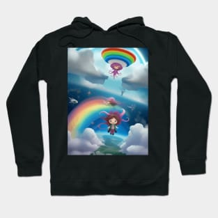 Squids Flight of Fantasy Hoodie